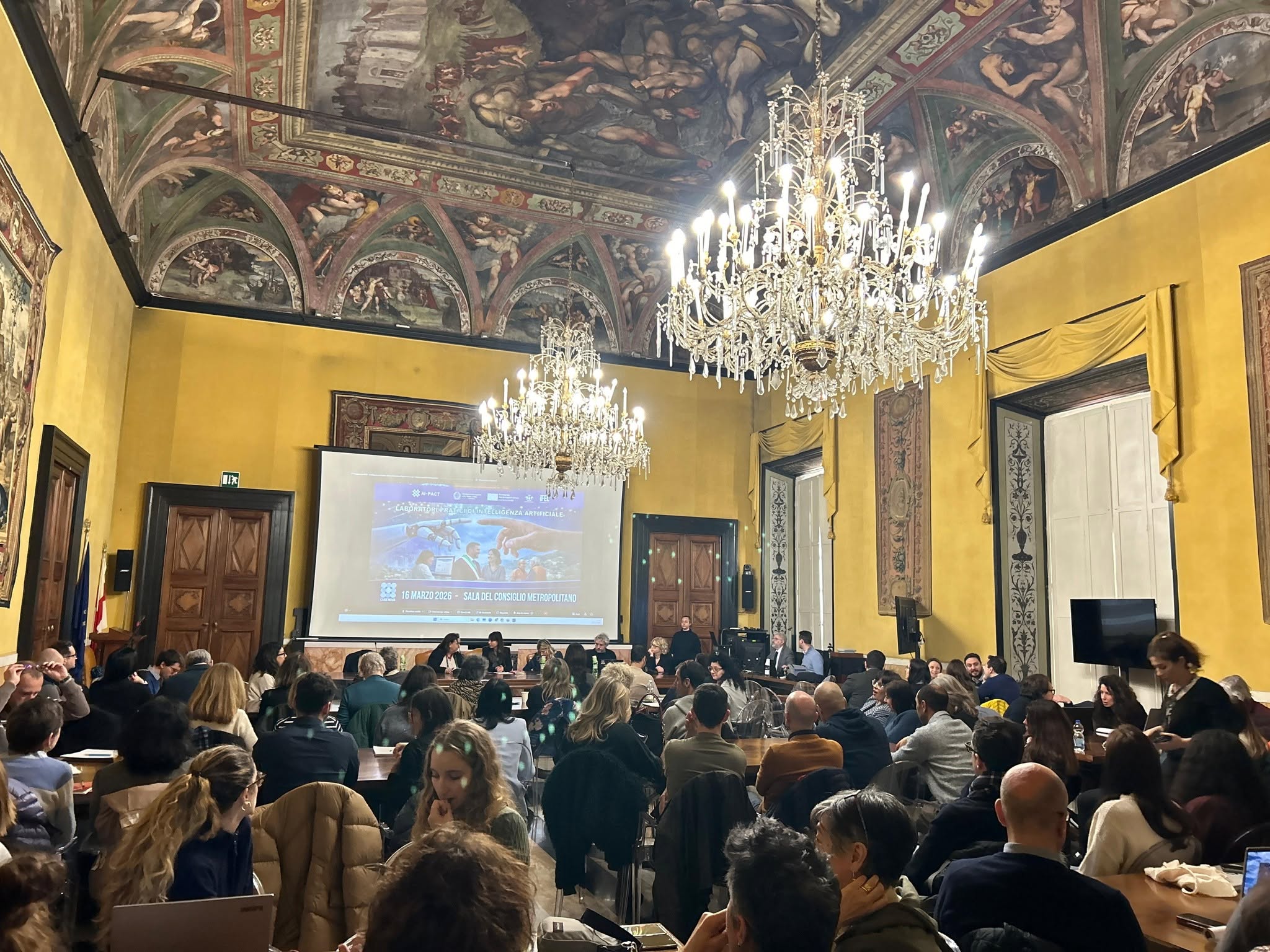 Lezione e laboratorio AI-PACT a Genova